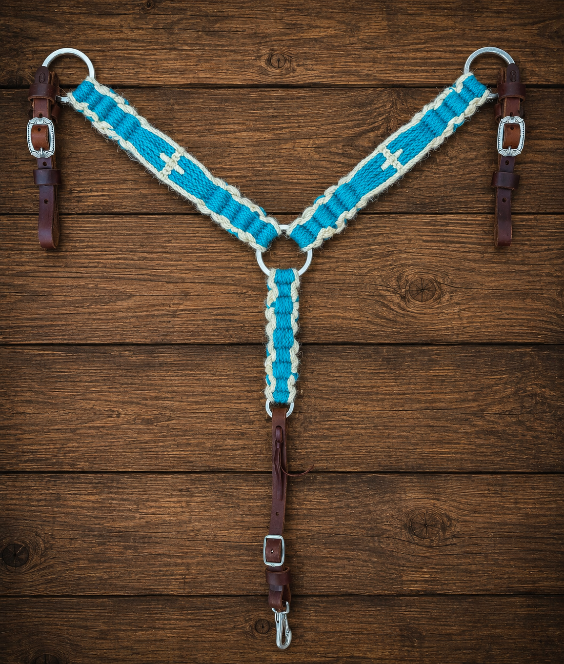 Thin Cross Breast Collar