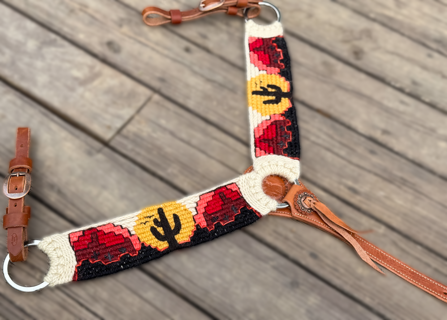 Desert Themed Breast Collar