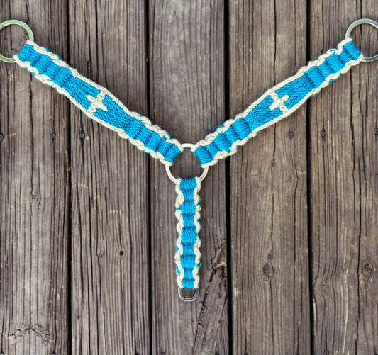 Thin Cross Breast Collar