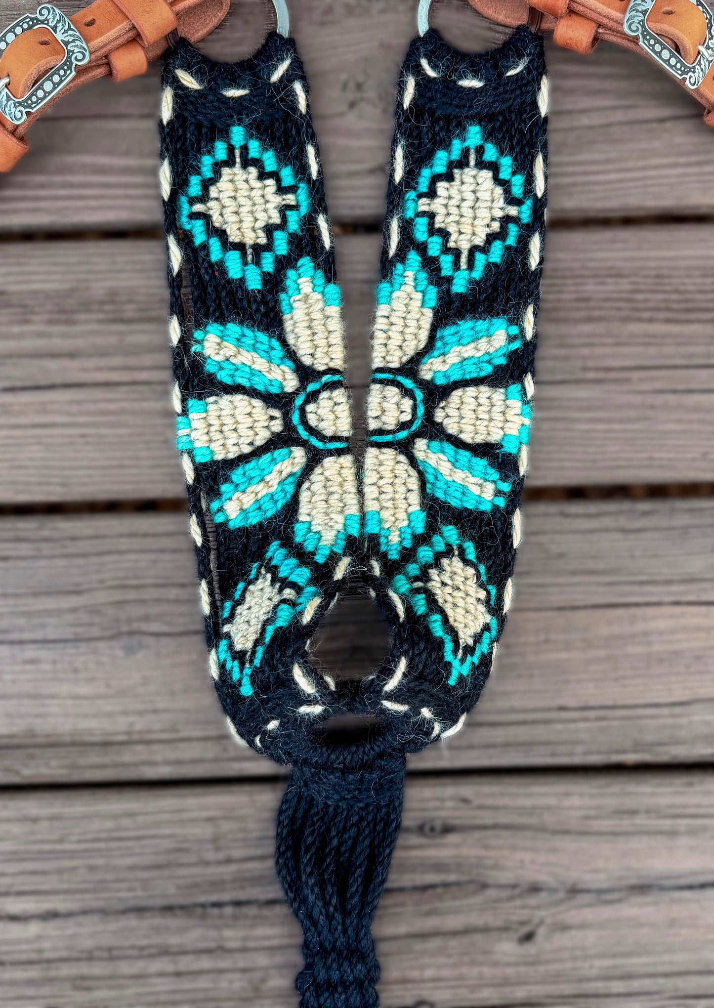 Geometric Flowers Breast Collar